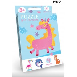 Развивающие пазлы для малышей Puzzle Danko Toys PFK в ассортименте